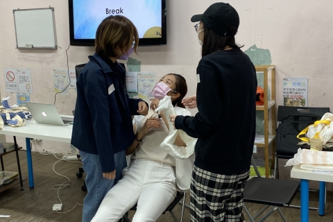 義工訓練體驗時活動